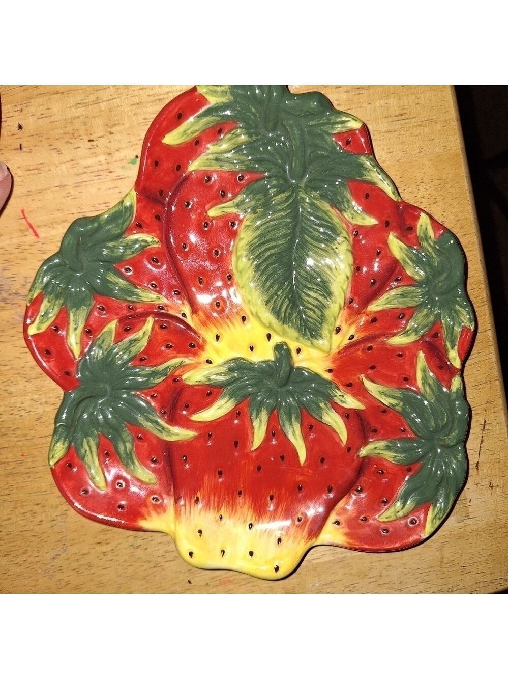 Ganz Strawberry Spoon Holder Wall Decor